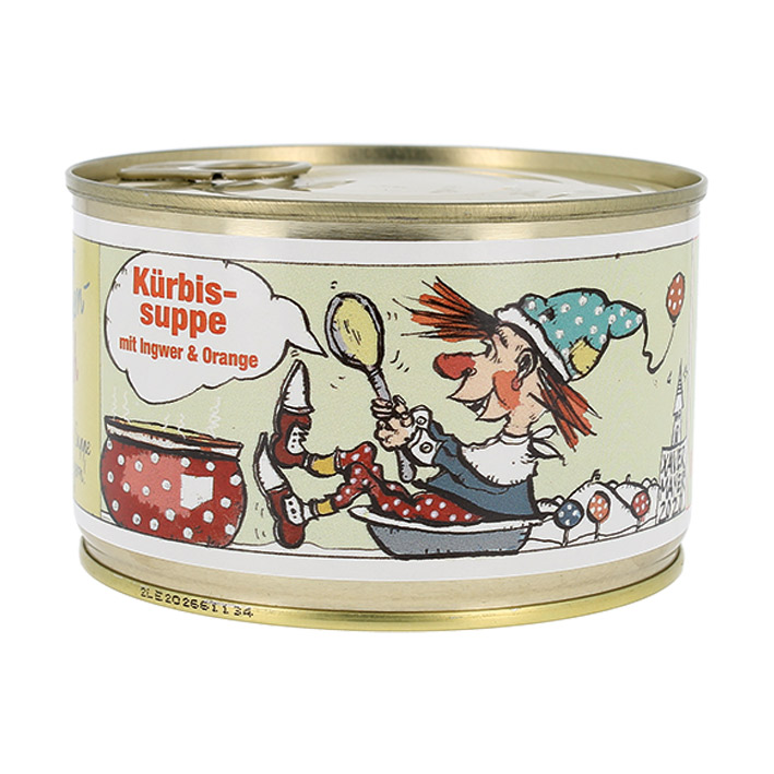 Kürbissuppe mit Ingwer & Orange