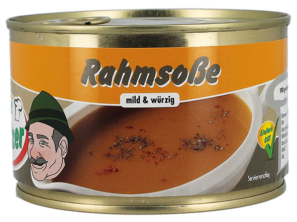 Rahmsoße mild & würzig