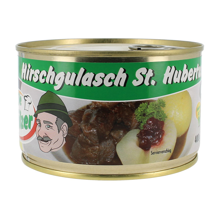 Hirschgulasch St. Hubertus
