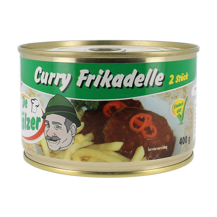Curry Frikadelle (2 Stück)
