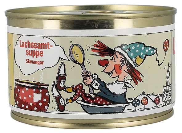 Lachssamtsuppe Stavanger