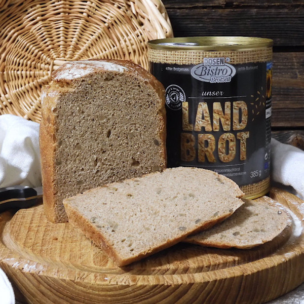 Landbrot (Weizenmischbrot mit Sonnenblumenkernen) (385g)