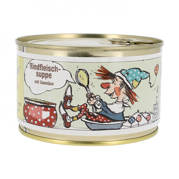 Rindfleischsuppe mit Gemüse