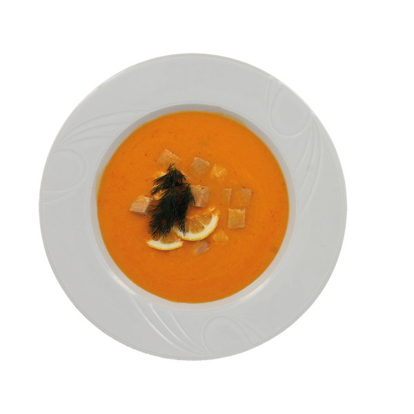 Lachssamtsuppe Stavanger