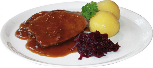 Rinderbraten Burgunder Art